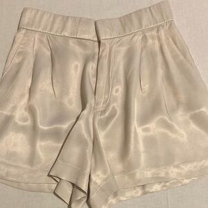ZARA Satin Shorts